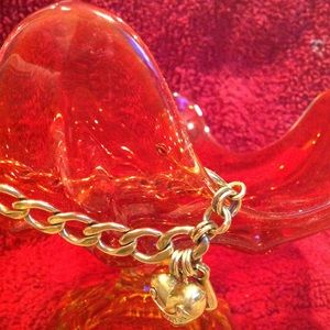 Juicy couture heart charm bracelet